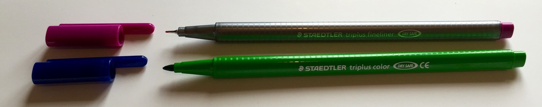Staedtler Triplus Broadliner Felt Tip Pen Sets