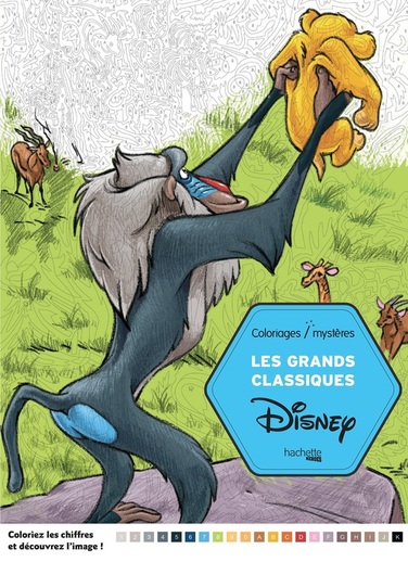 Les Grands Classiques Disney by Hachette - Colour with Claire