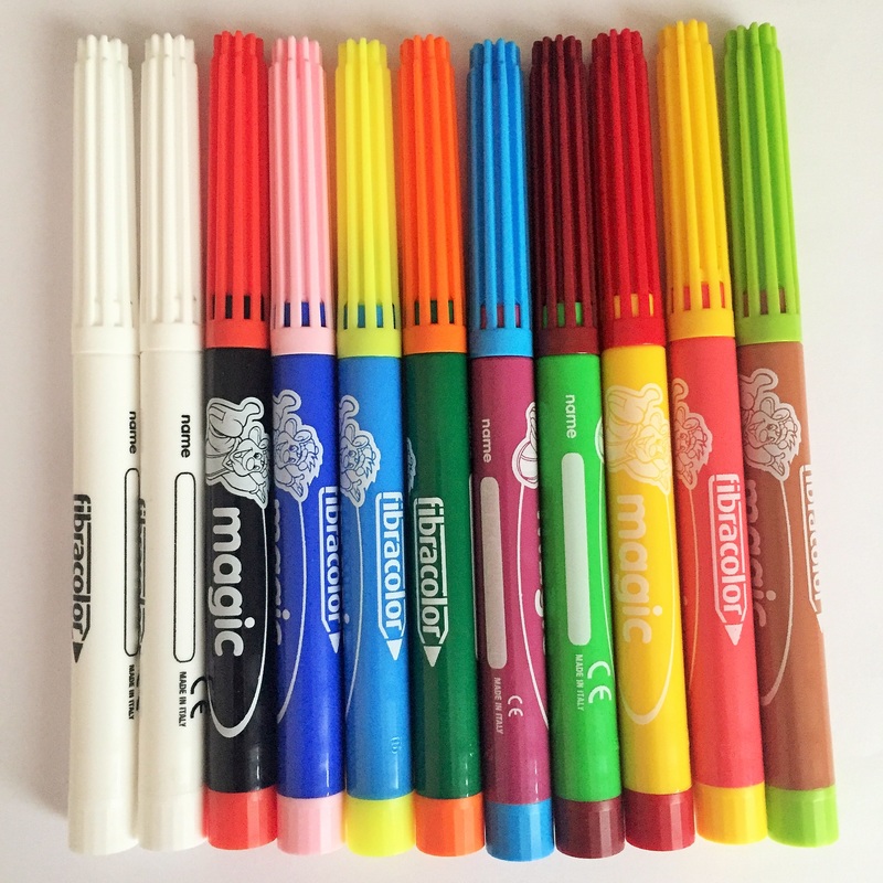 Fibracolor Magic & Erasable pens - Colour with Claire