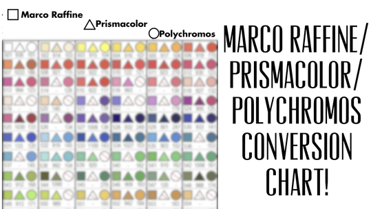 Prismacolor Blank Color Chart